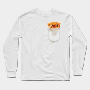 Pizza Pocket Long Sleeve T-Shirt